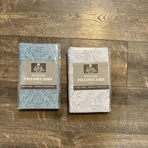 2 2-Packs of Dan River Pillowcases‎ NEW